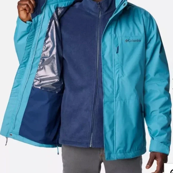 Columbia Men's Sz XXL GulfportInterchange Jacket Collegiate XM1984-424 New